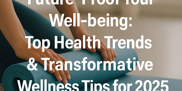 Future-Proof Your Well-being: Top Health Trends & Transformative Wellness Tips for 2025