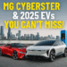MG Cyberster Electrifies 2025: Is This the Roadster to Beat? Plus All the Hottest Upcoming Cars Reve.